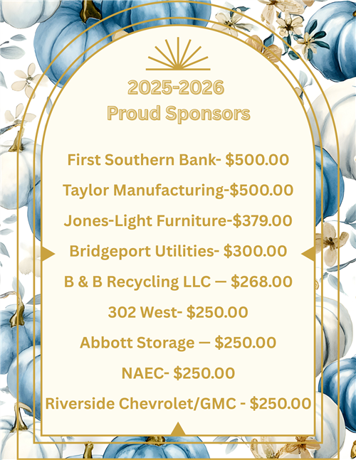 25-26 Fall Festival Sponsors